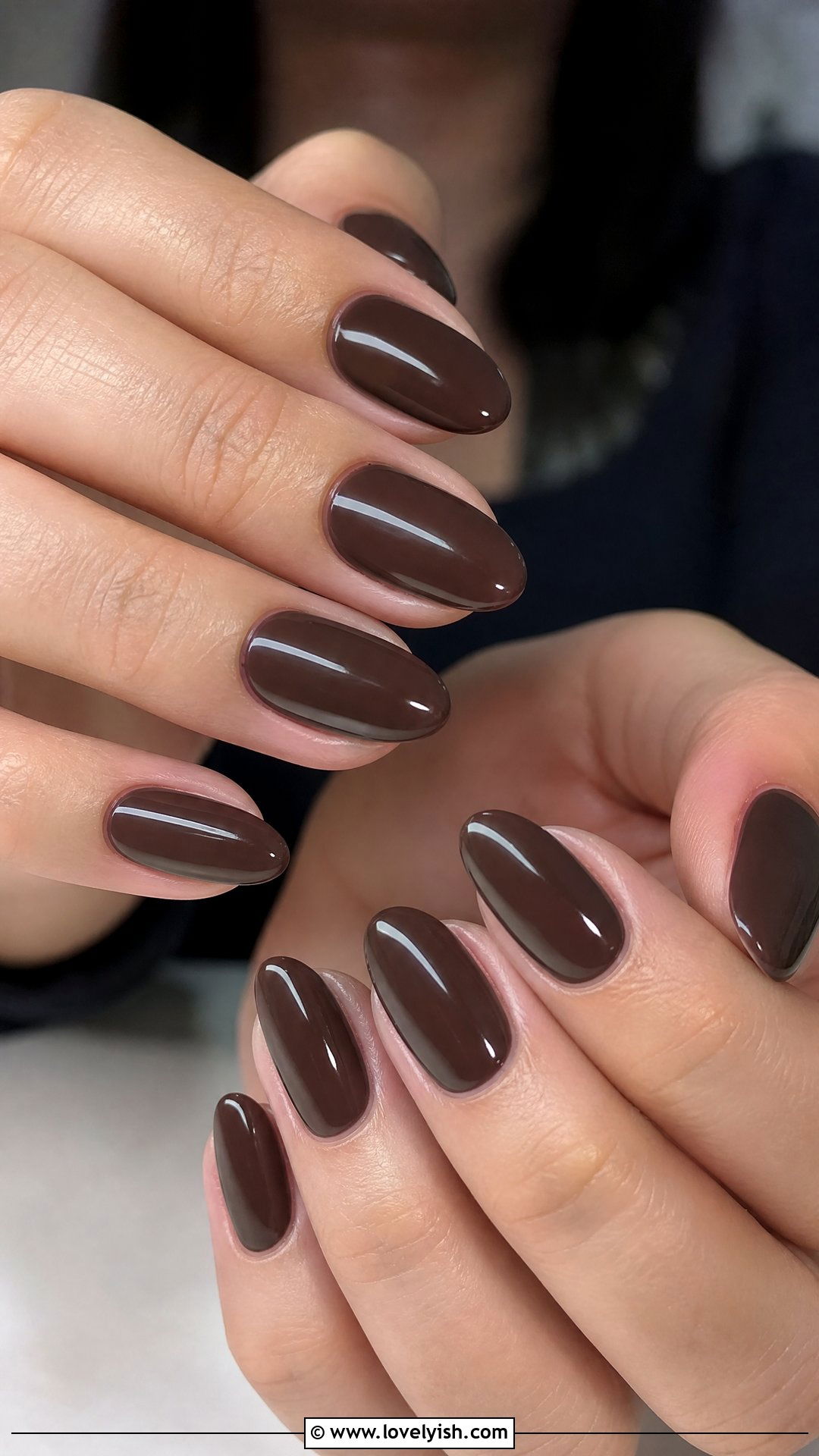 Espresso Brown Nails - 29 nails for older women - 29 nails for older women