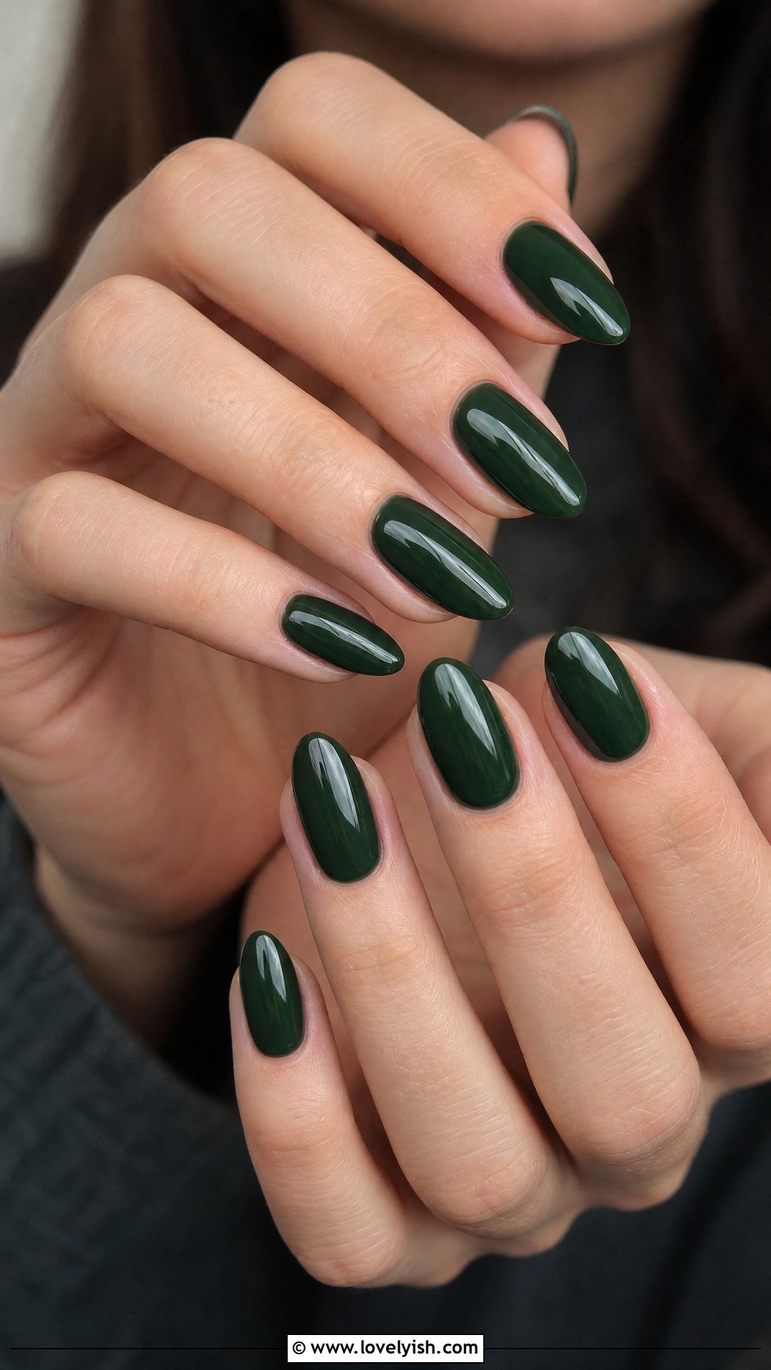 Forest Green Dip Powder Nails - 50 dip powder nails - 50 dip powder nails