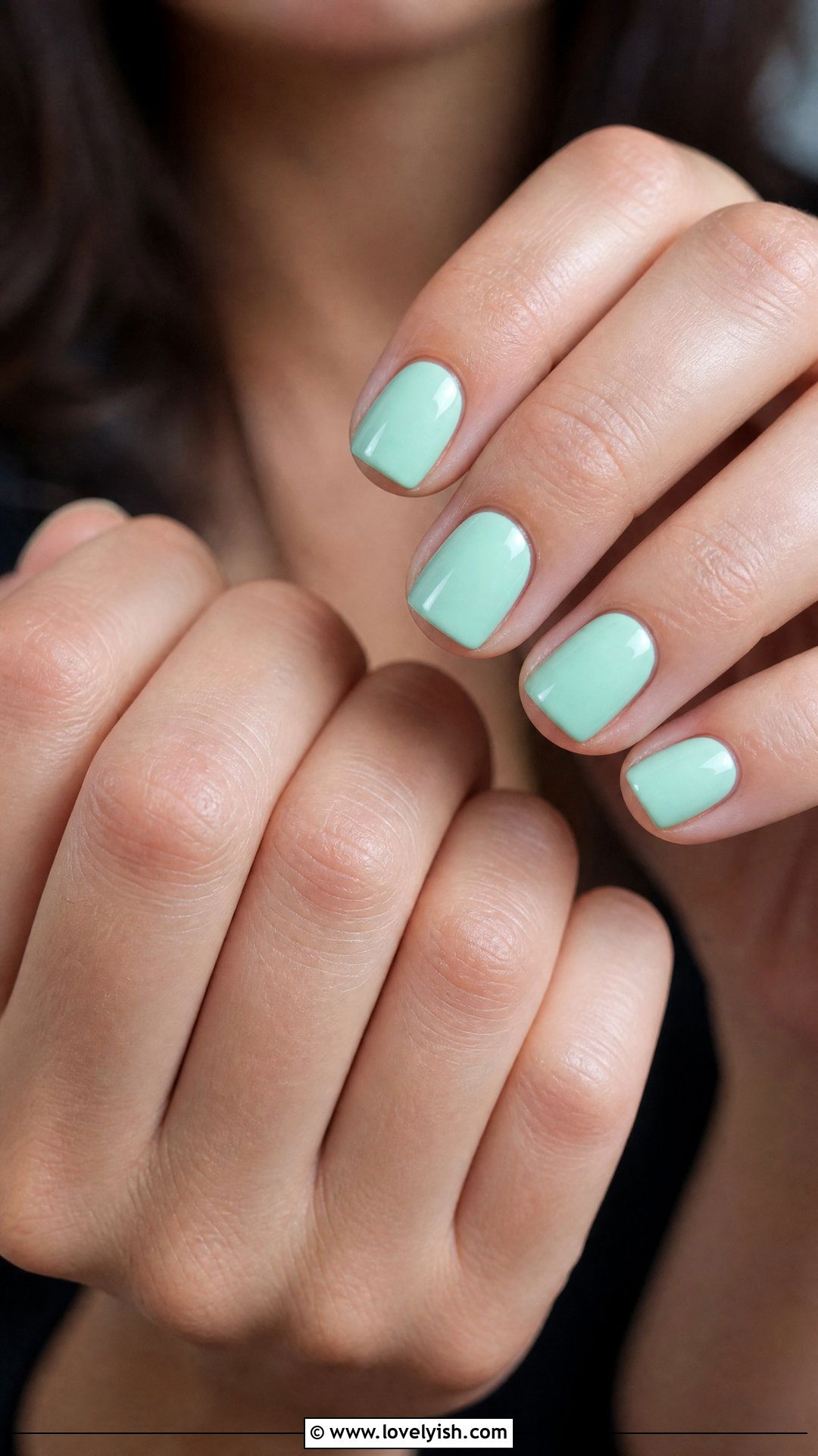 Fresh Mint Green Nails - 49 nail colors - 49 nail colors