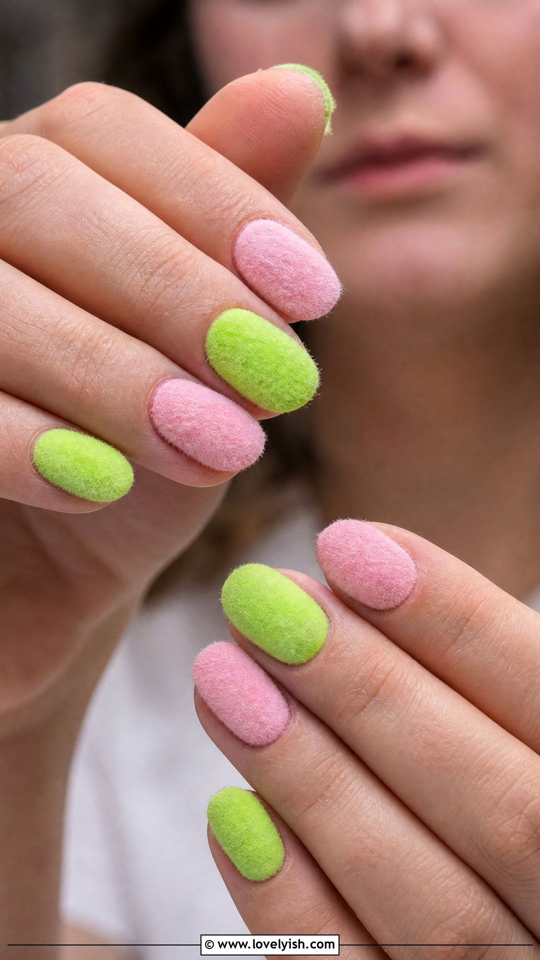 Fuzzy Fluffy Nails - 50 crazy nail designs - 50 crazy nail designs