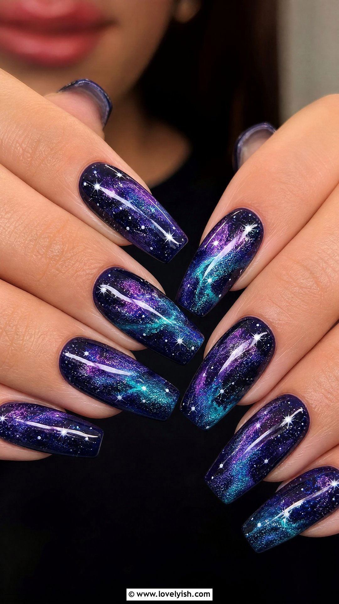 Galaxy Space Nails - 50 crazy nail designs - 50 crazy nail designs
