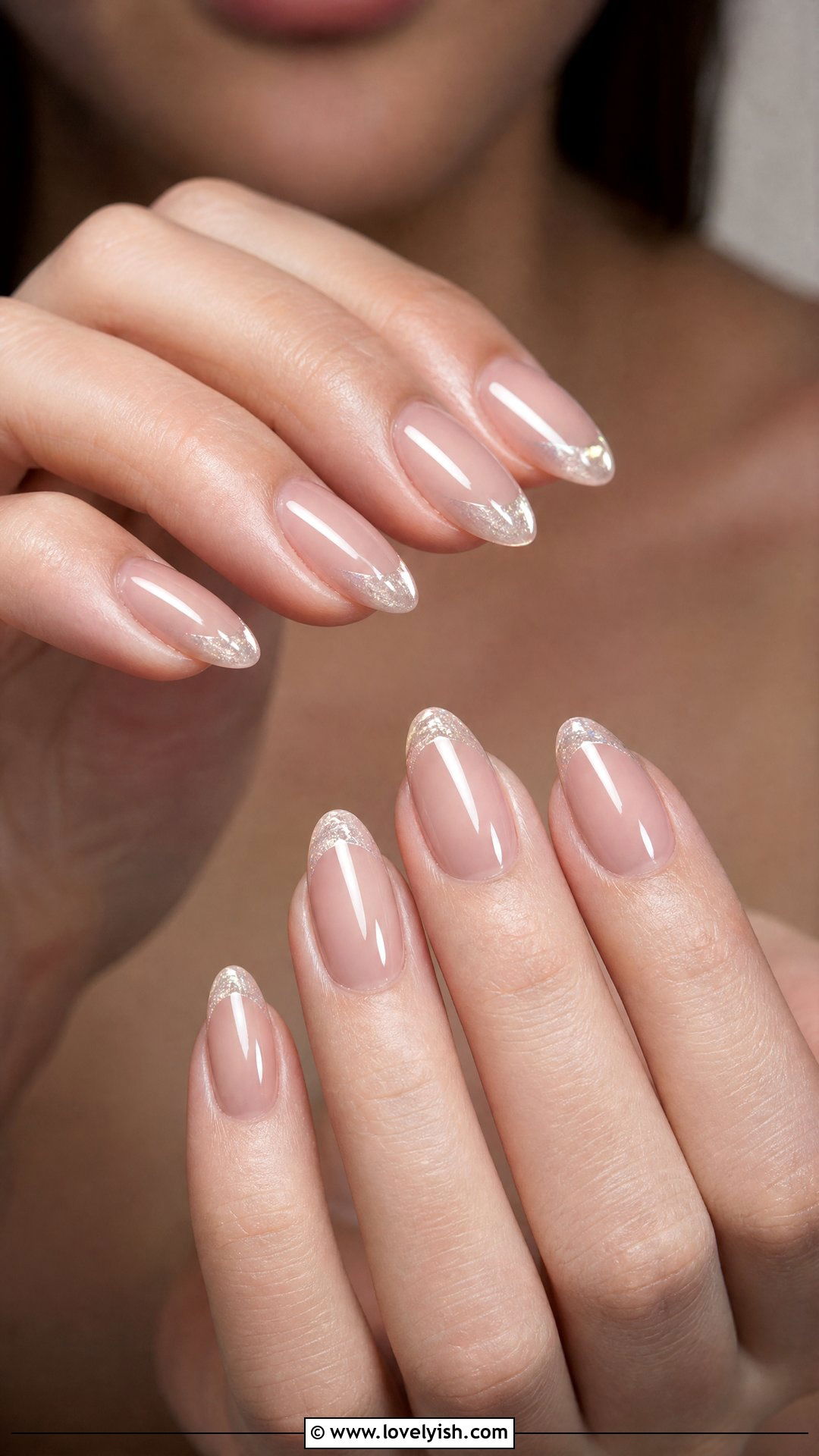 Glass French Tip Nails - 39 nail ideas 2026 - 39 nail ideas 2026