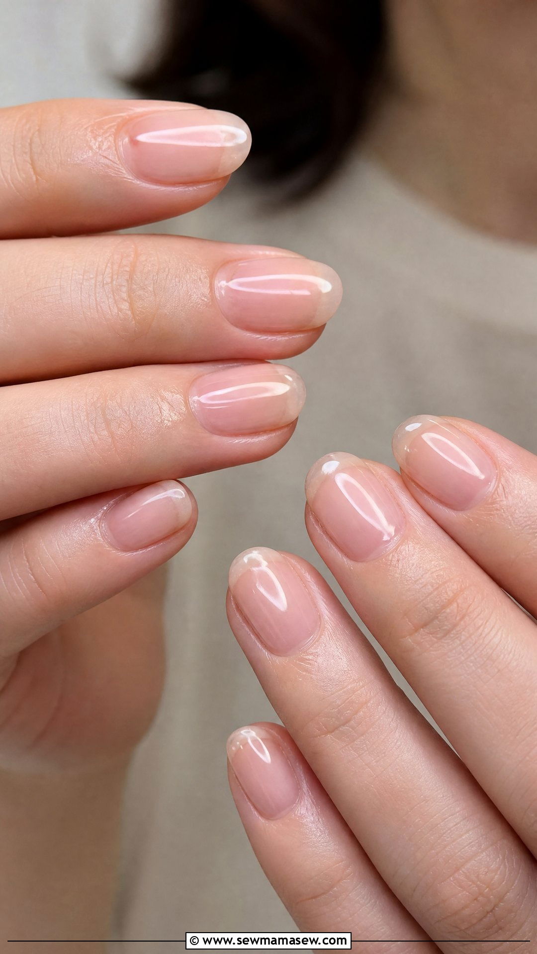 Glass Skin Translucent Gel Nails - 50 gel polish - 50 gel polish