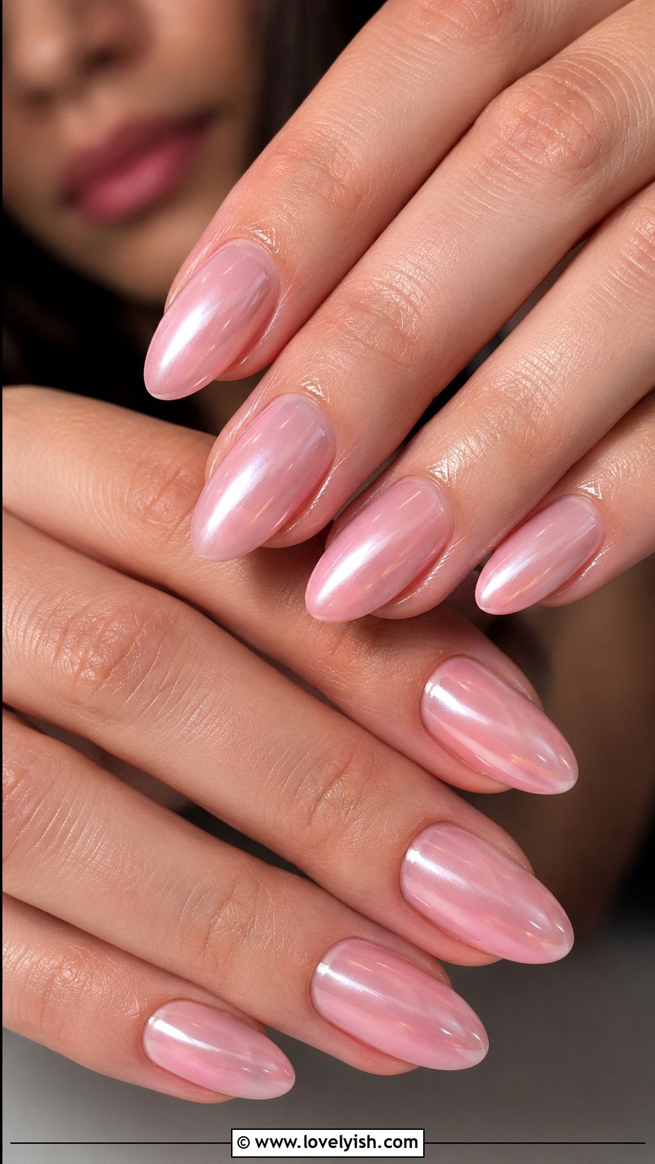 Glazed Bubble Bath Pink Baddie Nails - 50 baddie nails - 50 baddie nails