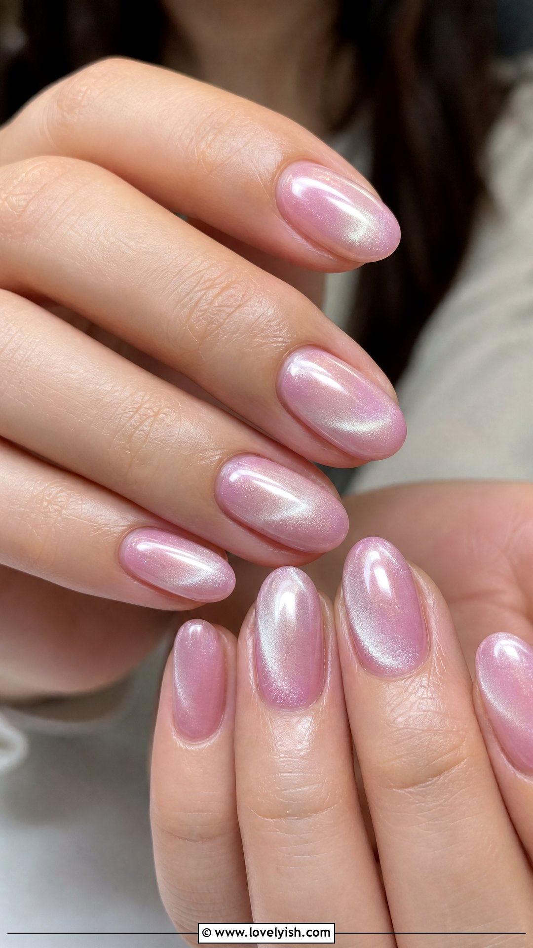 Glazed Cat Eye Donut Nails - 50 cateye nail designs - 50 cateye nail designs