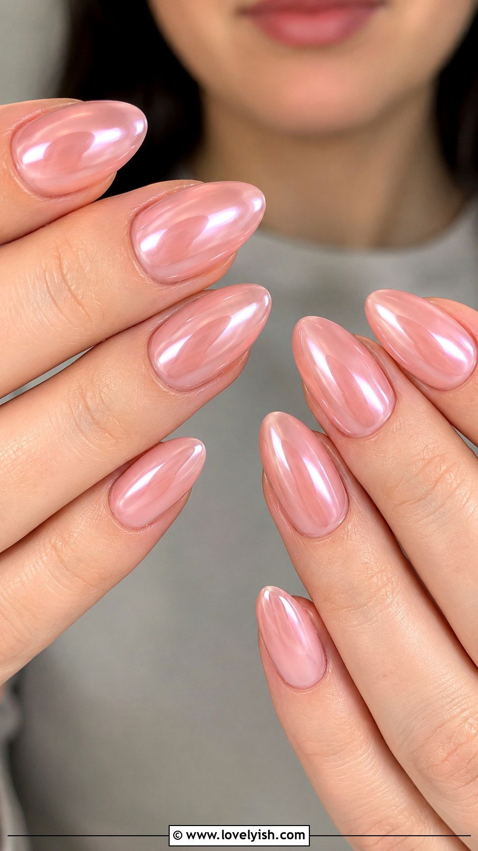Glazed Donut Almond Nails - 50 almond nails - 50 almond nails