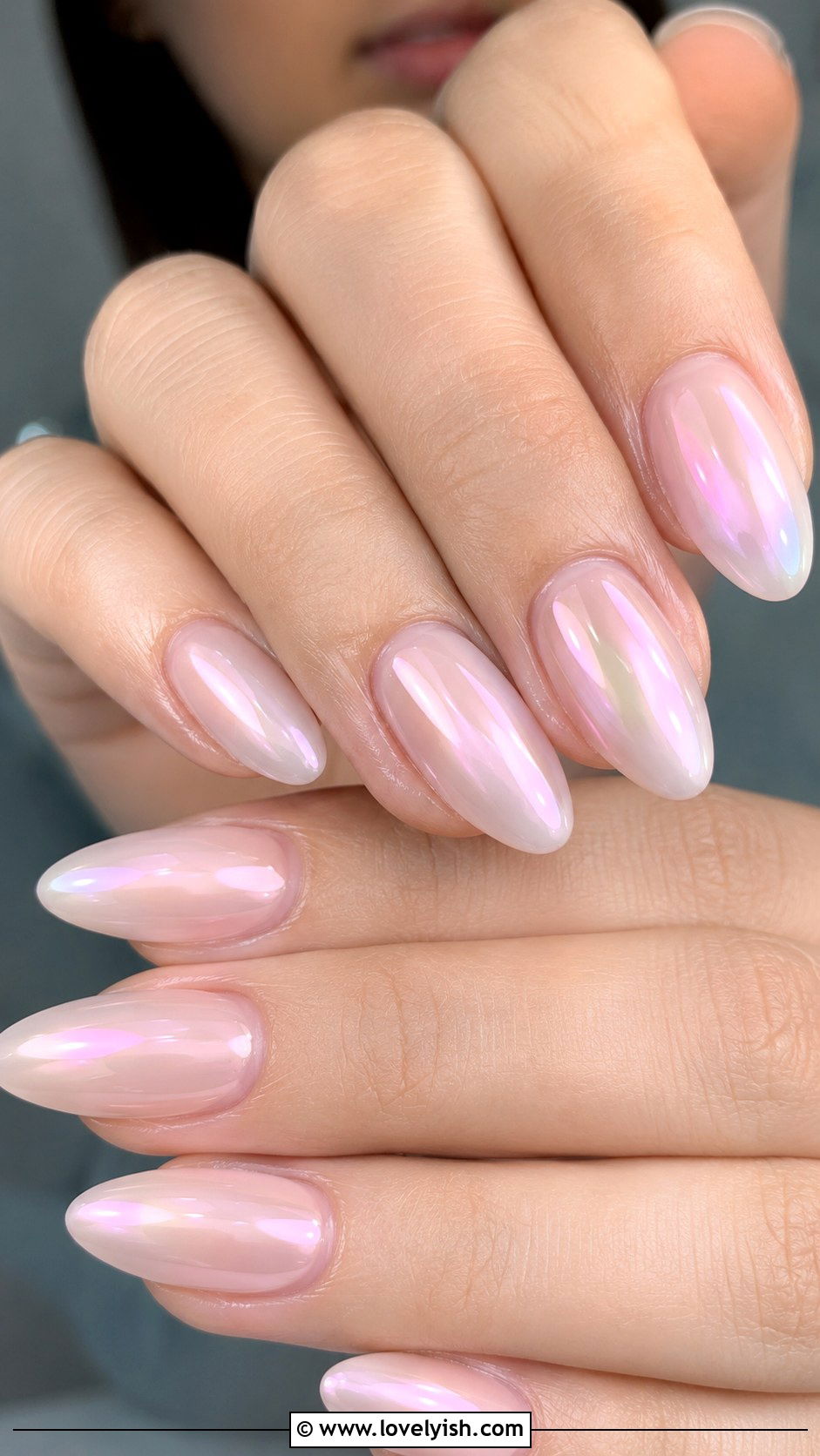 Glazed Donut Chrome Nails - 50 nails - 50 nails