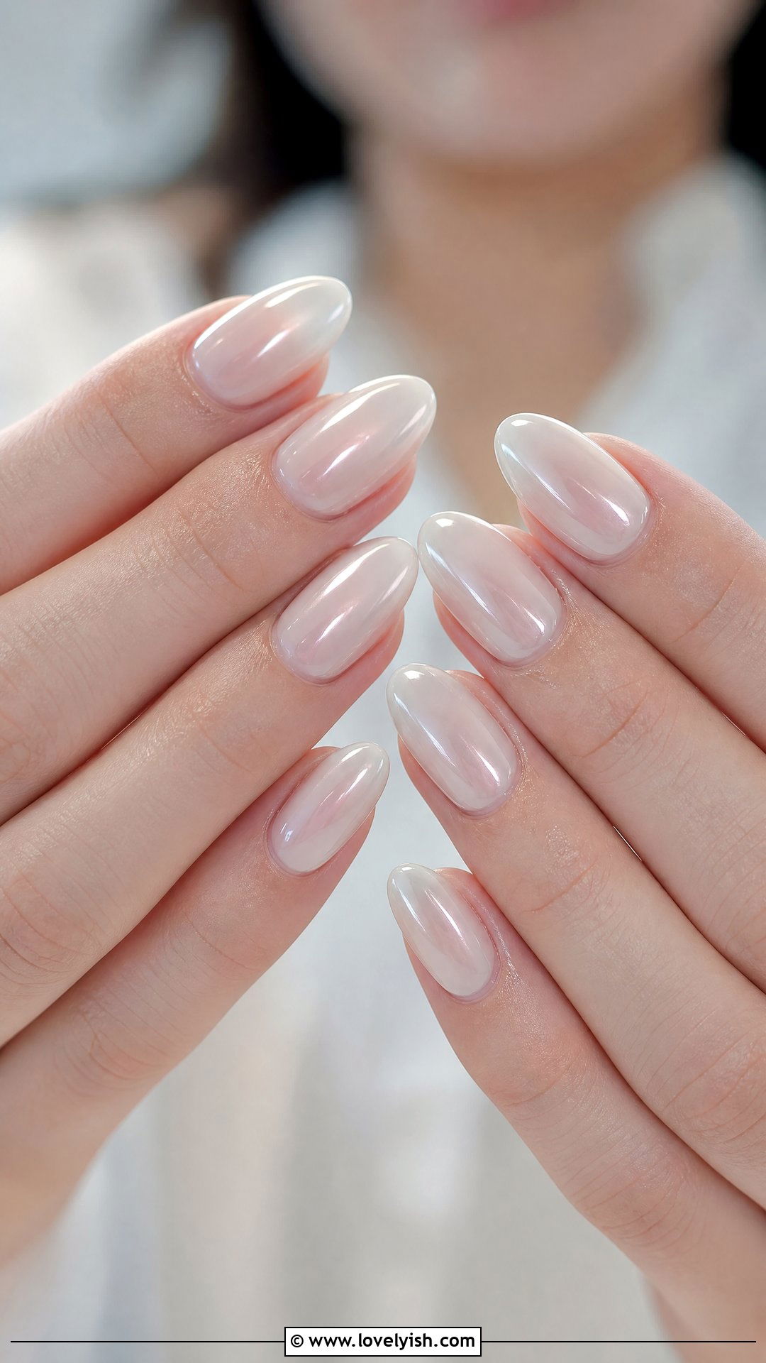 Glazed Donut Chrome Nails - 38 classy nail designs - 38 classy nail designs
