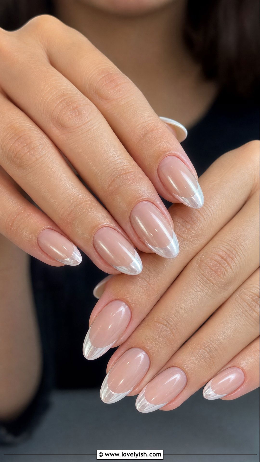 Glazed Donut French Tip Nails - 50 glazed donut nails - 50 glazed donut nails