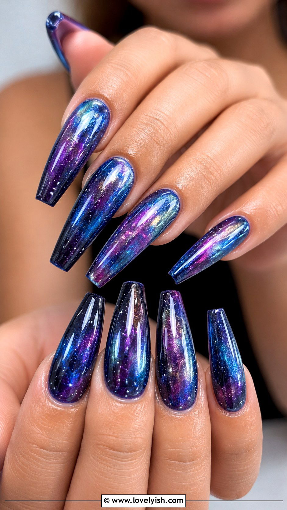 Glazed Donut Galaxy Nails - 50 glazed donut nails - 50 glazed donut nails