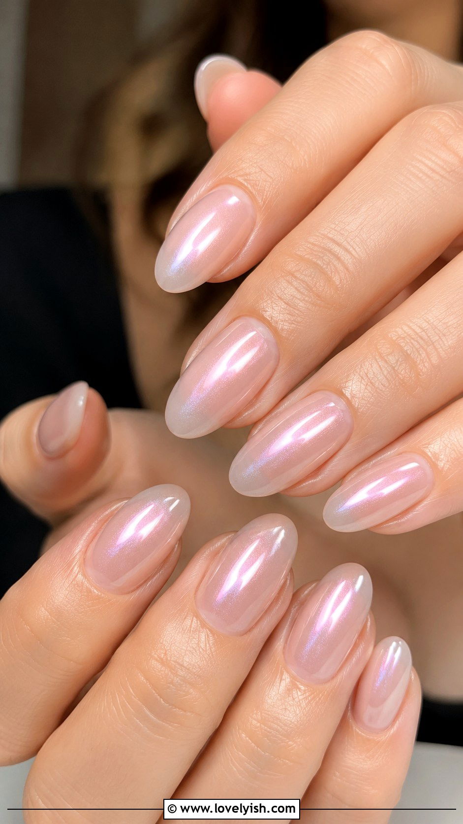 Glazed Donut Gel X Nails - 25 gel x nail designs - 25 gel x nail designs