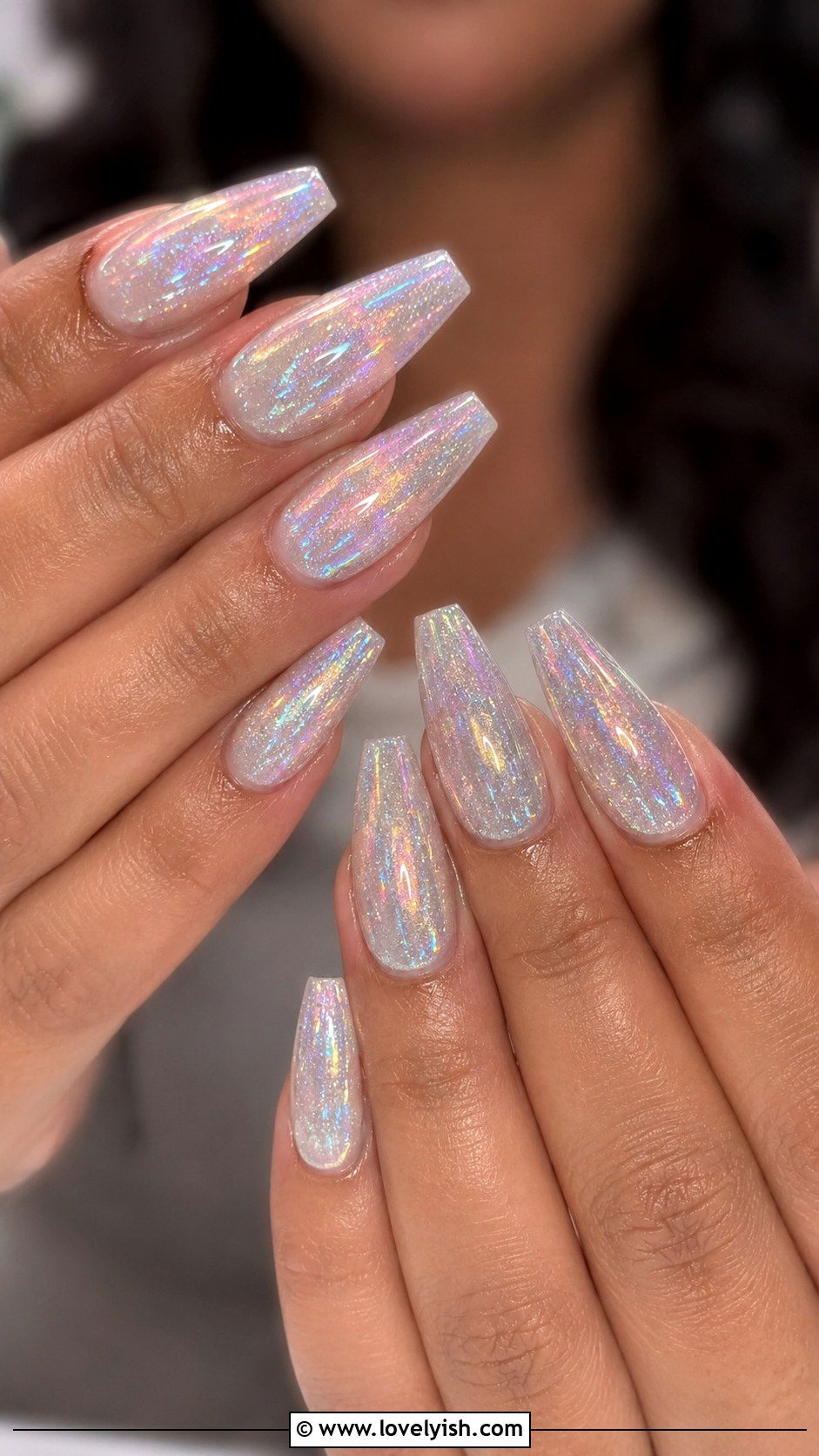 Glazed Donut Glitter Nails - 50 glazed donut nails - 50 glazed donut nails