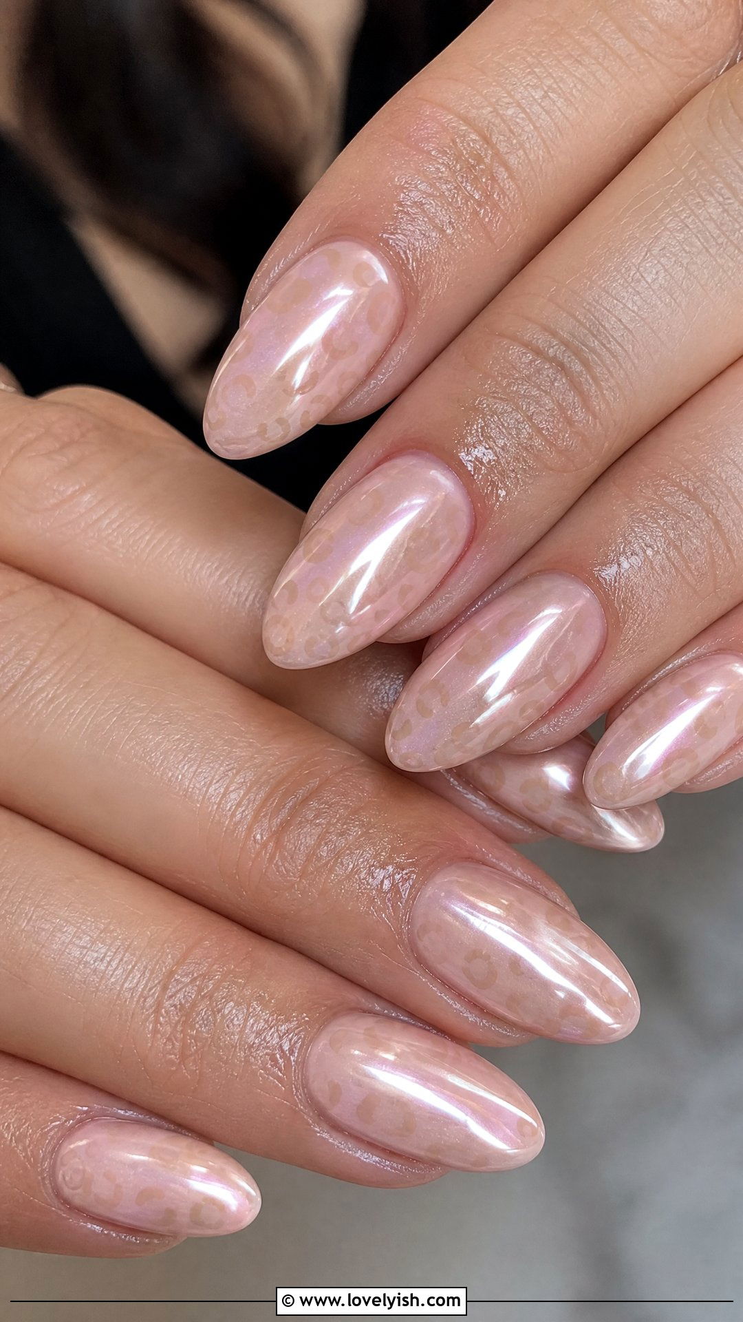 Glazed Donut Leopard Print Nails - 50 leopard print nails - 50 leopard print nails