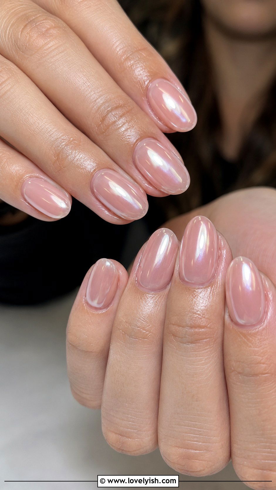 Glazed Donut Manicure - 50 manicure - 50 manicure