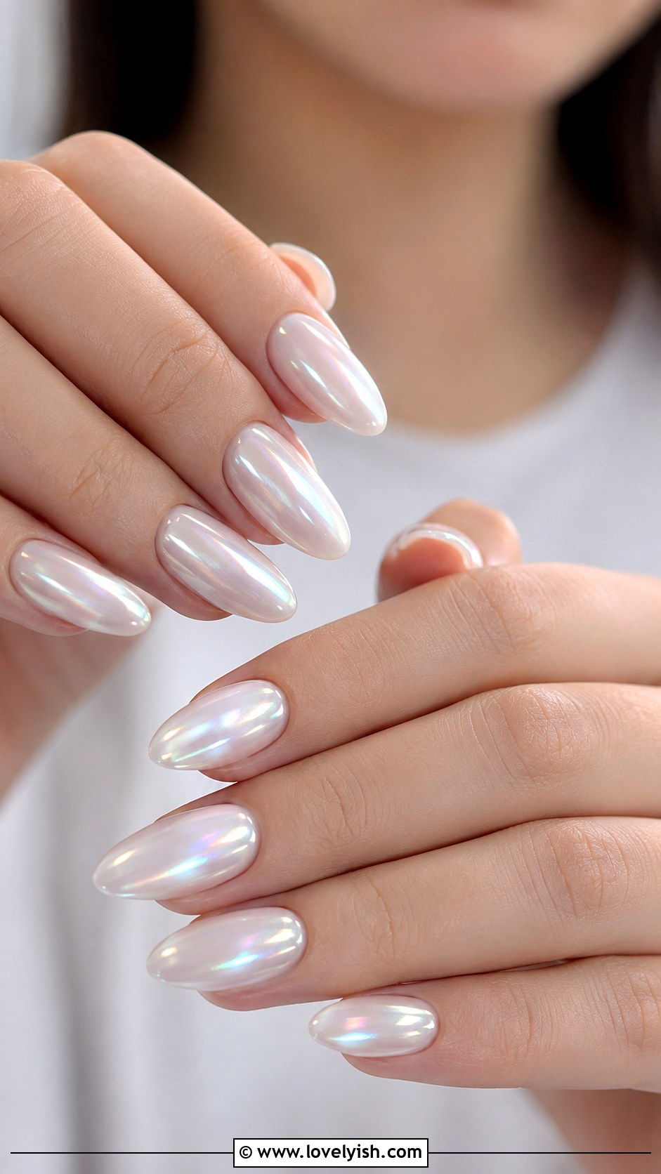 Glazed Donut Milky White Nails - 50 glazed donut nails - 50 glazed donut nails
