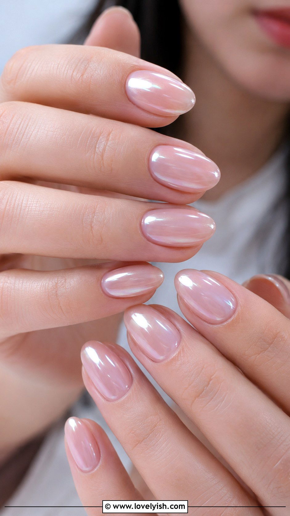 Glazed Donut Nails Short Almond - 50 work appropriate nails - 50 work appropriate nails