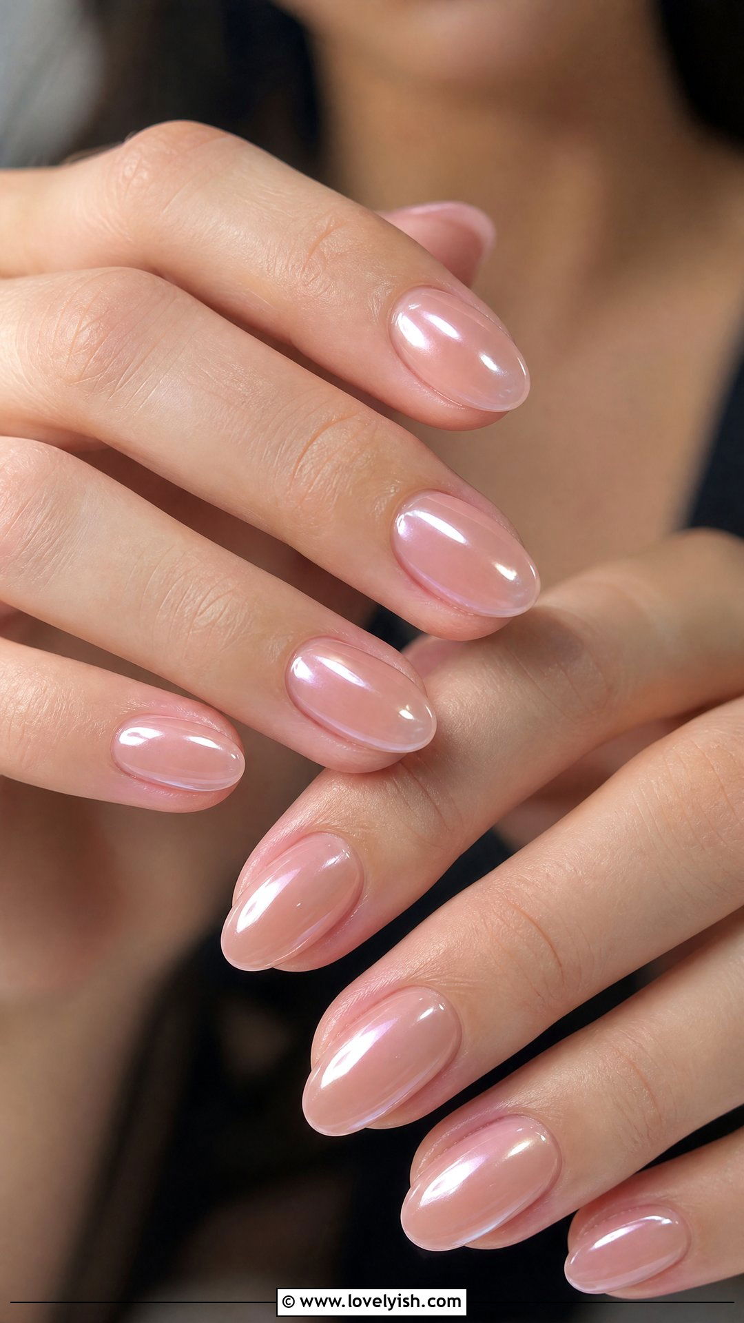 Glazed Donut Nude Nails - 47 nail inspiration - 47 nail inspiration