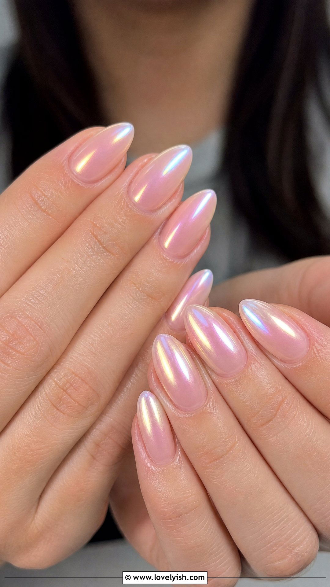Glazed Donut Pearl Long Nails - 28 nail designs for long nails - 28 nail designs for long nails