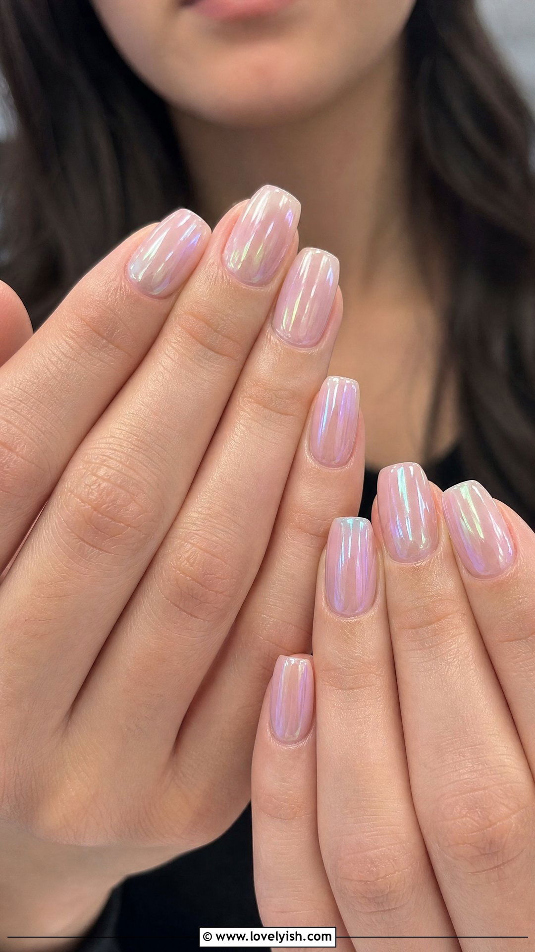 Glazed Donut Short Coffin Nails - 25 short coffin nails designs - 25 short coffin nails designs