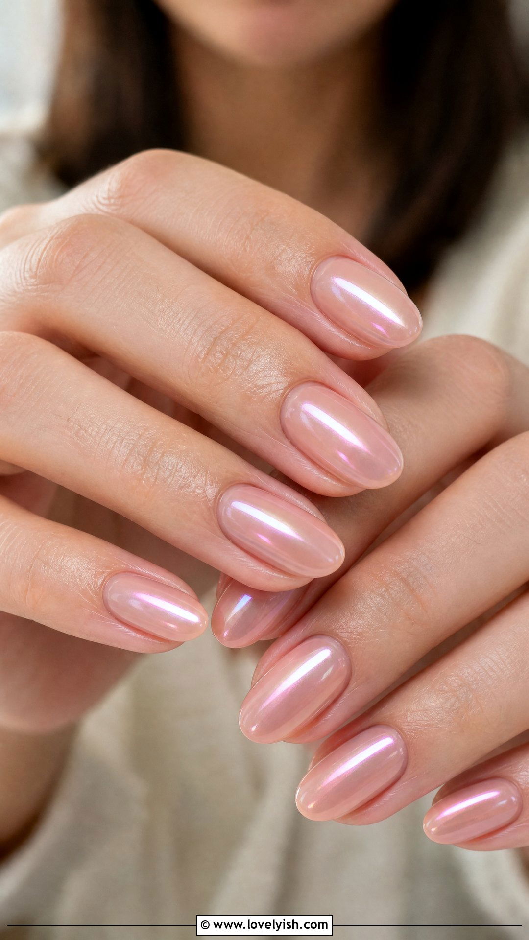 Glazed Donut Short Nails - 50 classy short nail designs - 50 classy short nail designs