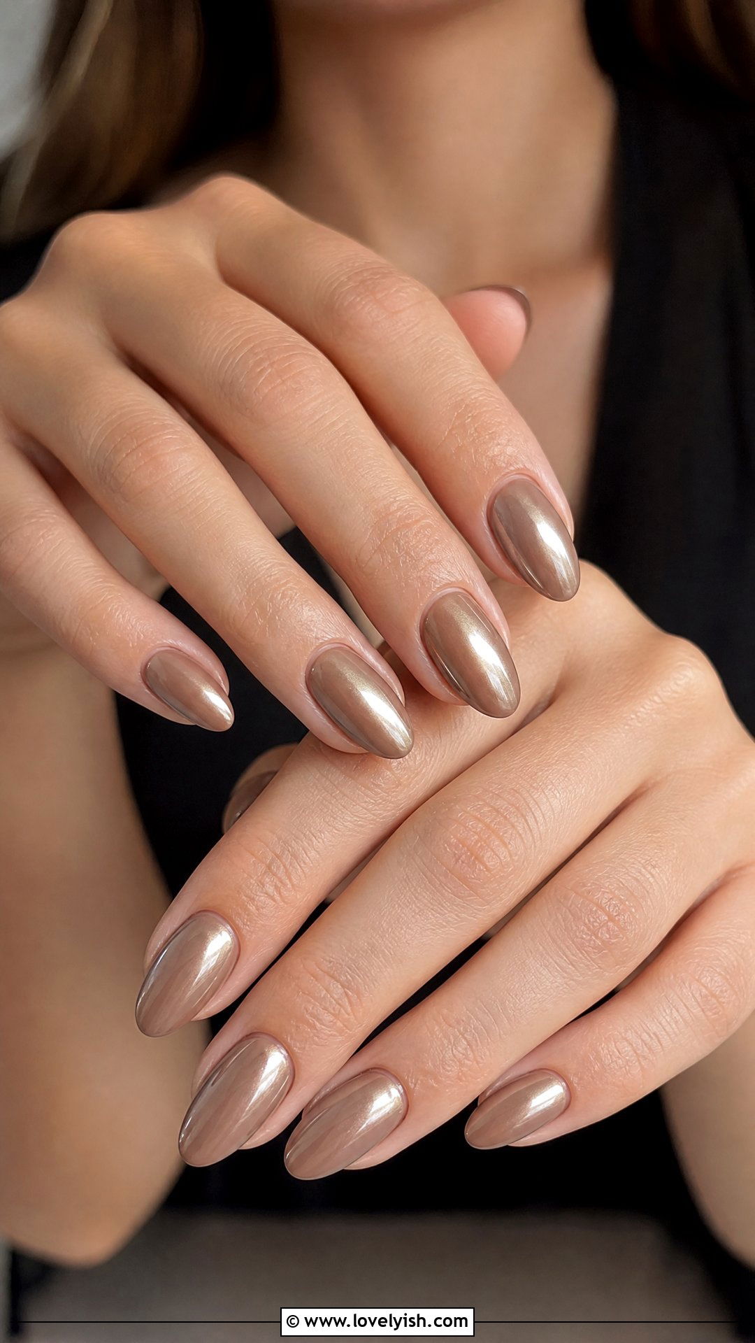 Glazed Mocha Mousse Nails - 50 brown nails - 50 brown nails