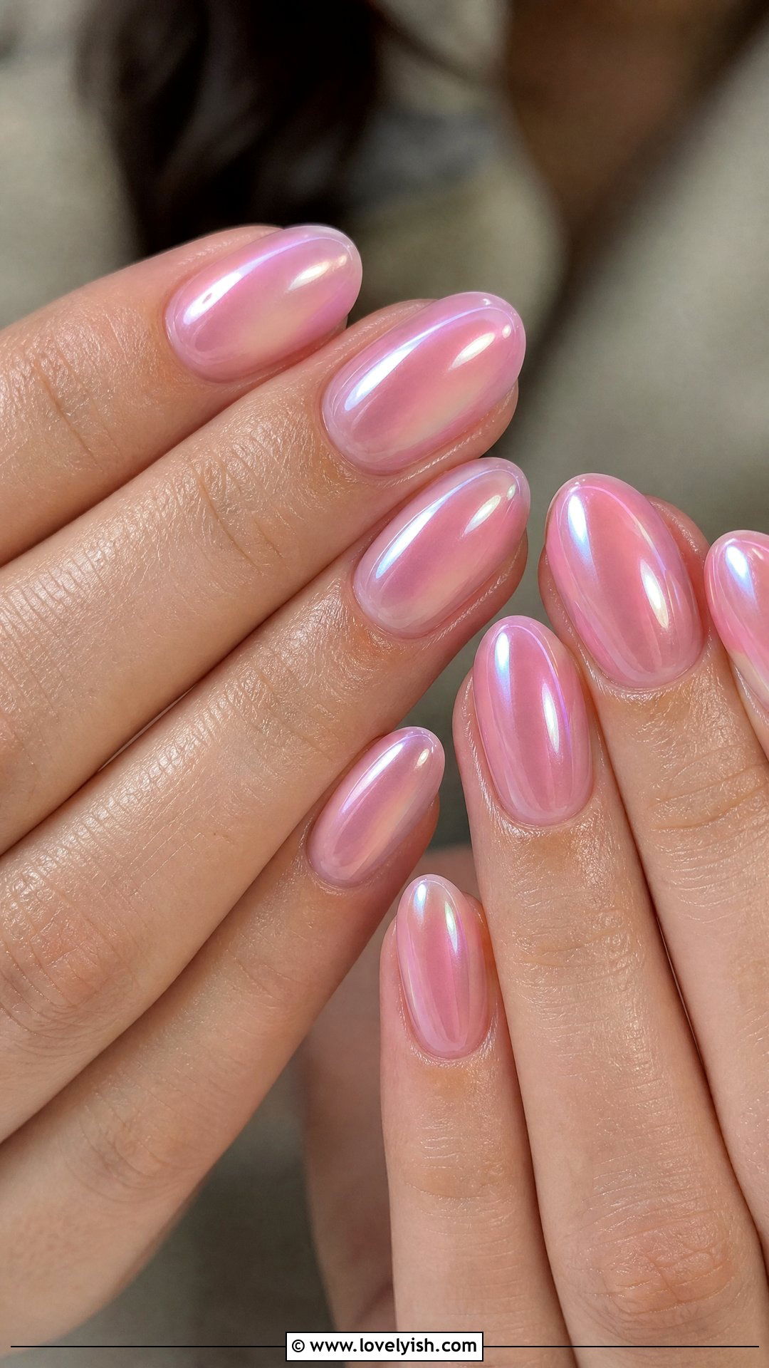 Glazed Pink Donut Nails - 50 spring nails - 50 spring nails