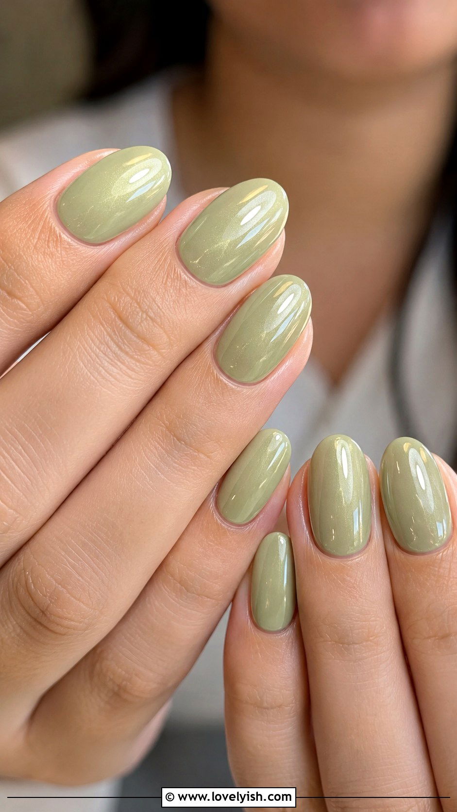 Glazed Pistachio Press On Nails - 50 press on nails - 50 press on nails