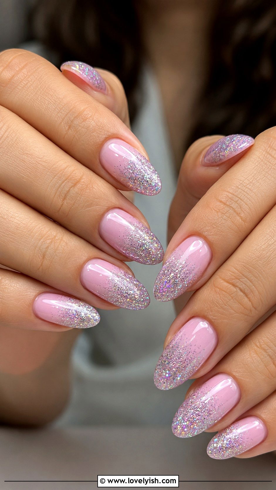 Glitter Ombre Pastel Nails - 38 may nail ideas - 38 may nail ideas