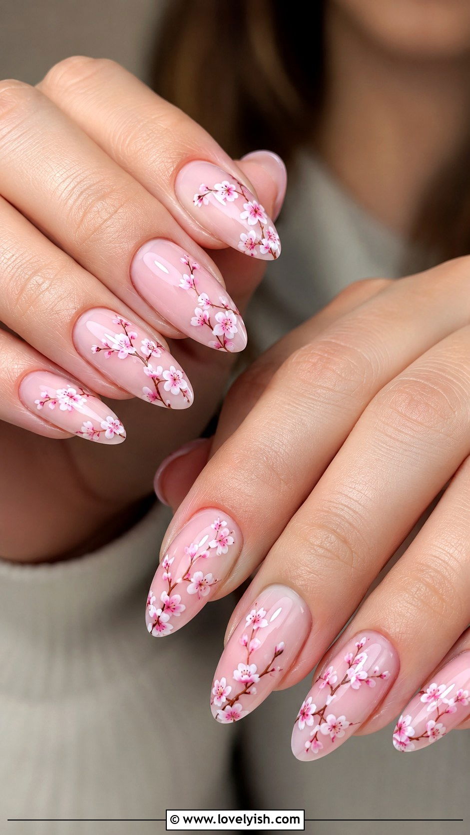 Glossy Bubblegum Pink Square Nails - 50 long pink nails - 50 long pink nails
