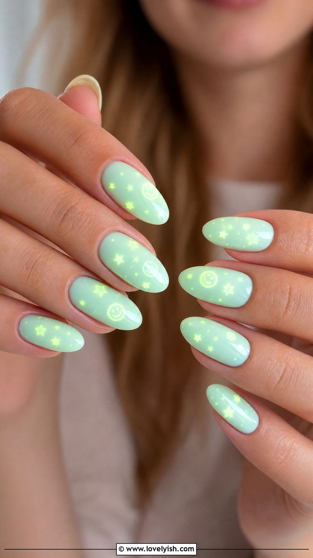 Glow in the Dark Nails - 50 crazy nail designs - 50 crazy nail designs