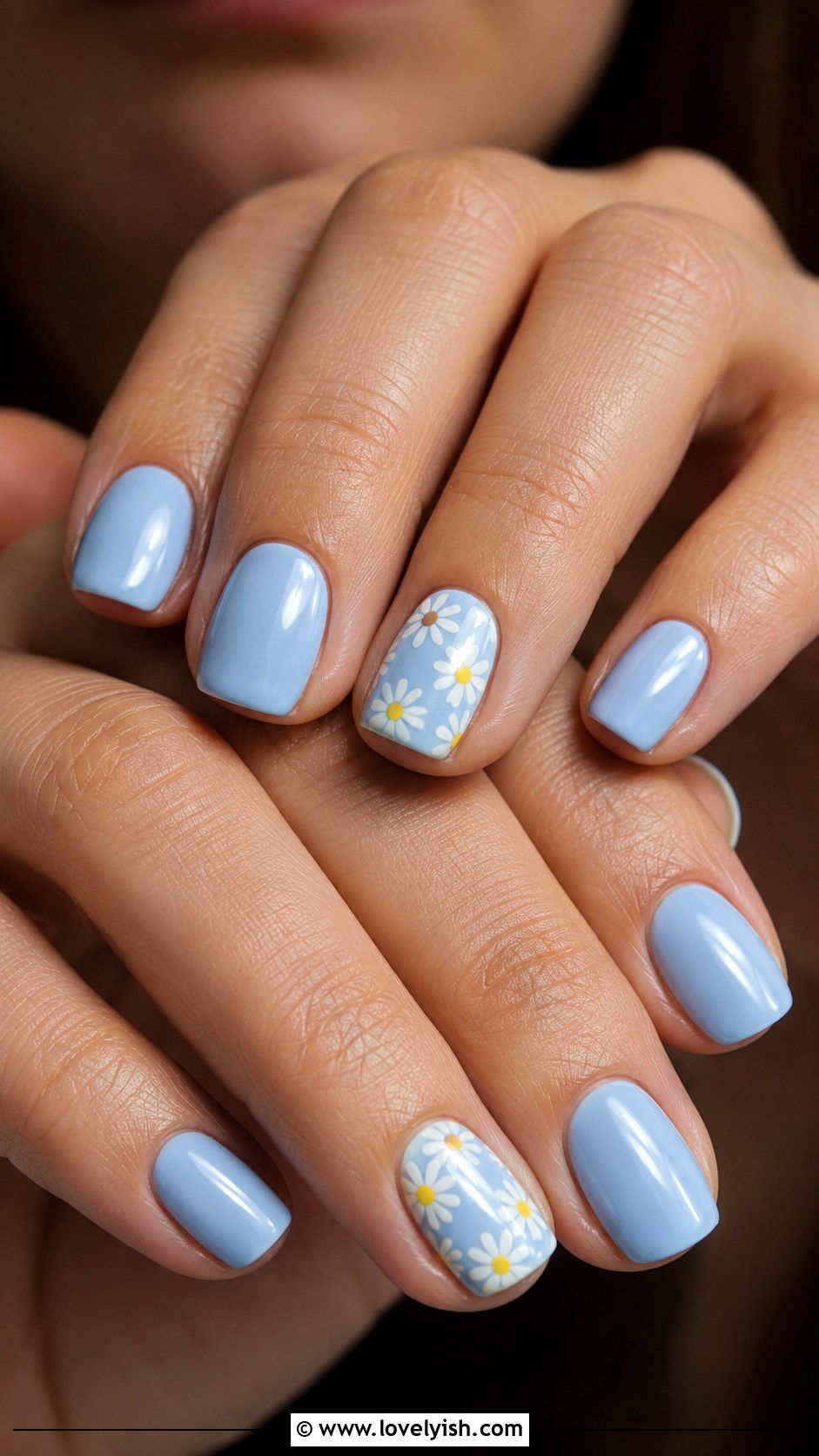 Gold Foil Nude Nails - 50 pretty nails - 50 pretty nails