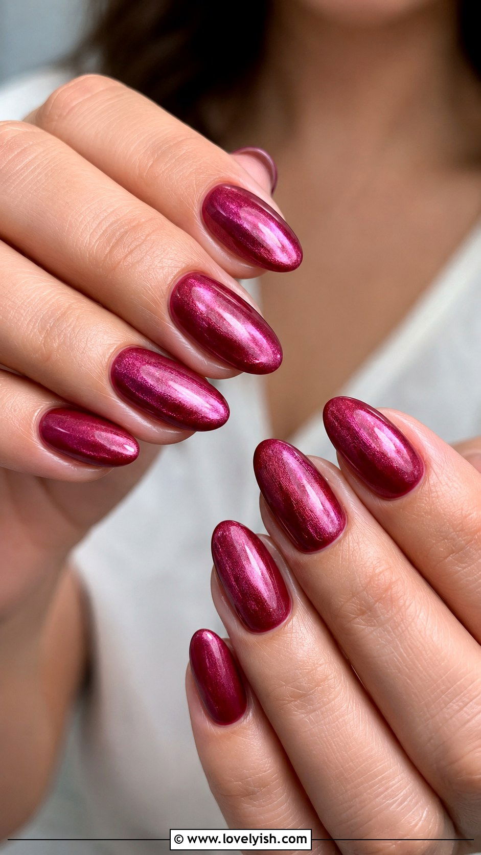 Graphic Red and White Polka Dot Nails - 50 unique nail designs - 50 unique nail designs