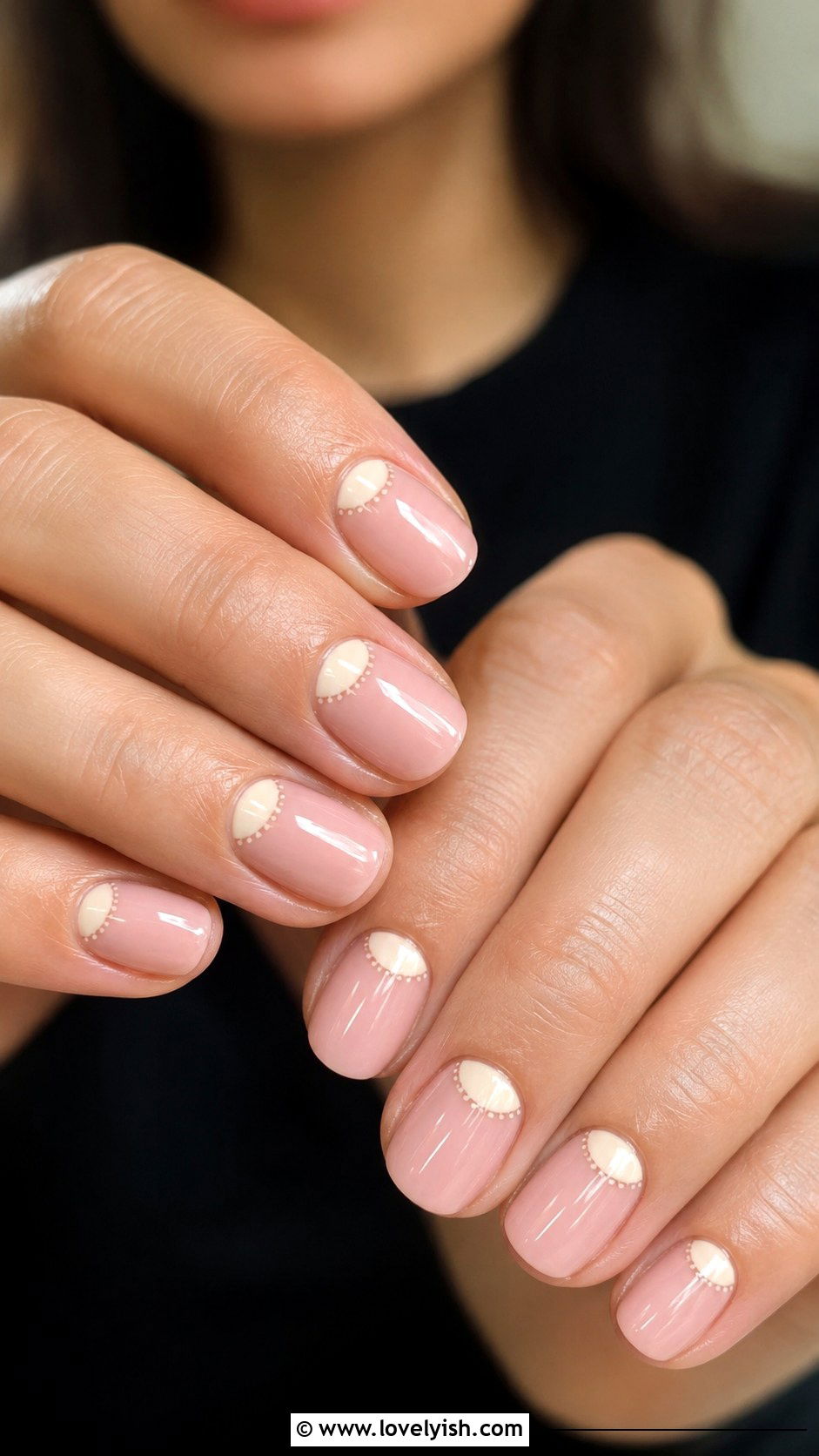 Half Moon Nail Shape - 45 nail shapes - 45 nail shapes