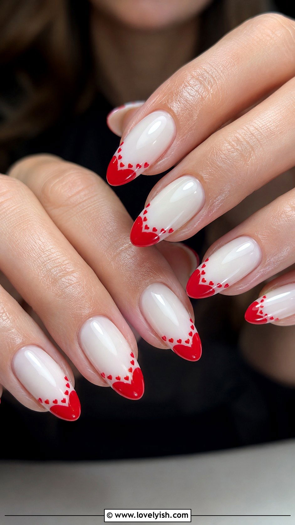 Heart French Tip Nails - 25 french tip nail design ideas - 25 french tip nail design ideas