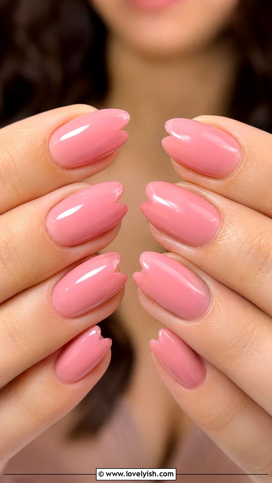 Heart Nail Shape - 45 nail shapes - 45 nail shapes