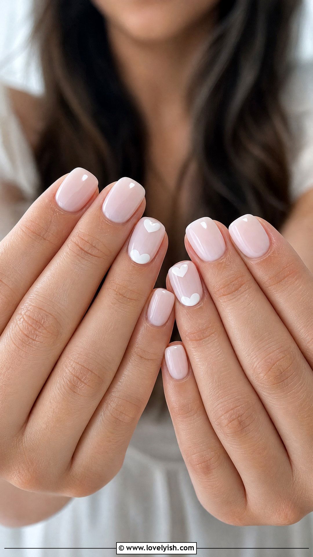 Heart Tip Bridal Nails - 50 bridal nails - 50 bridal nails