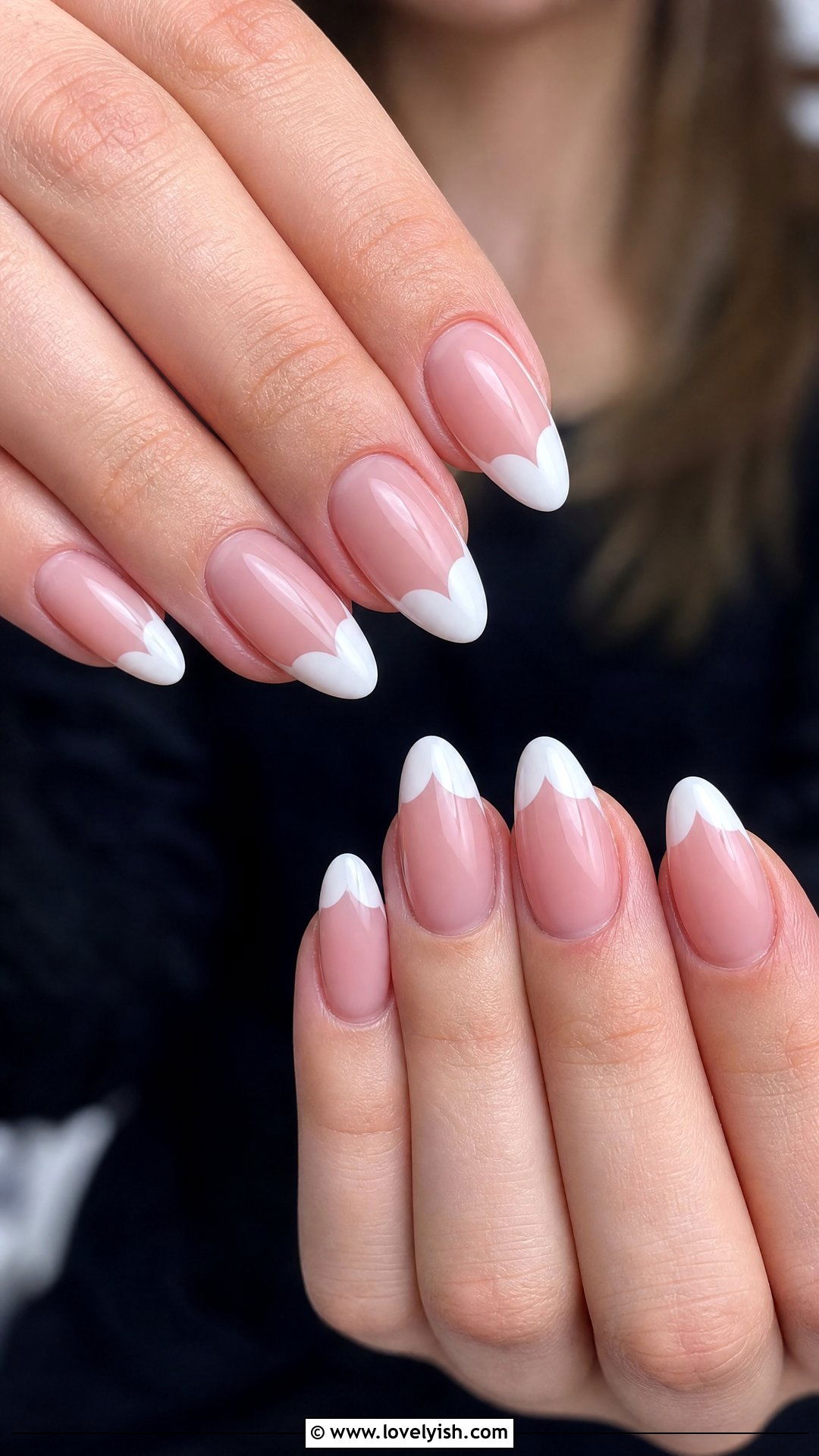 Heart Tip Wedding Nails - 50 classic wedding nails - 50 classic wedding nails