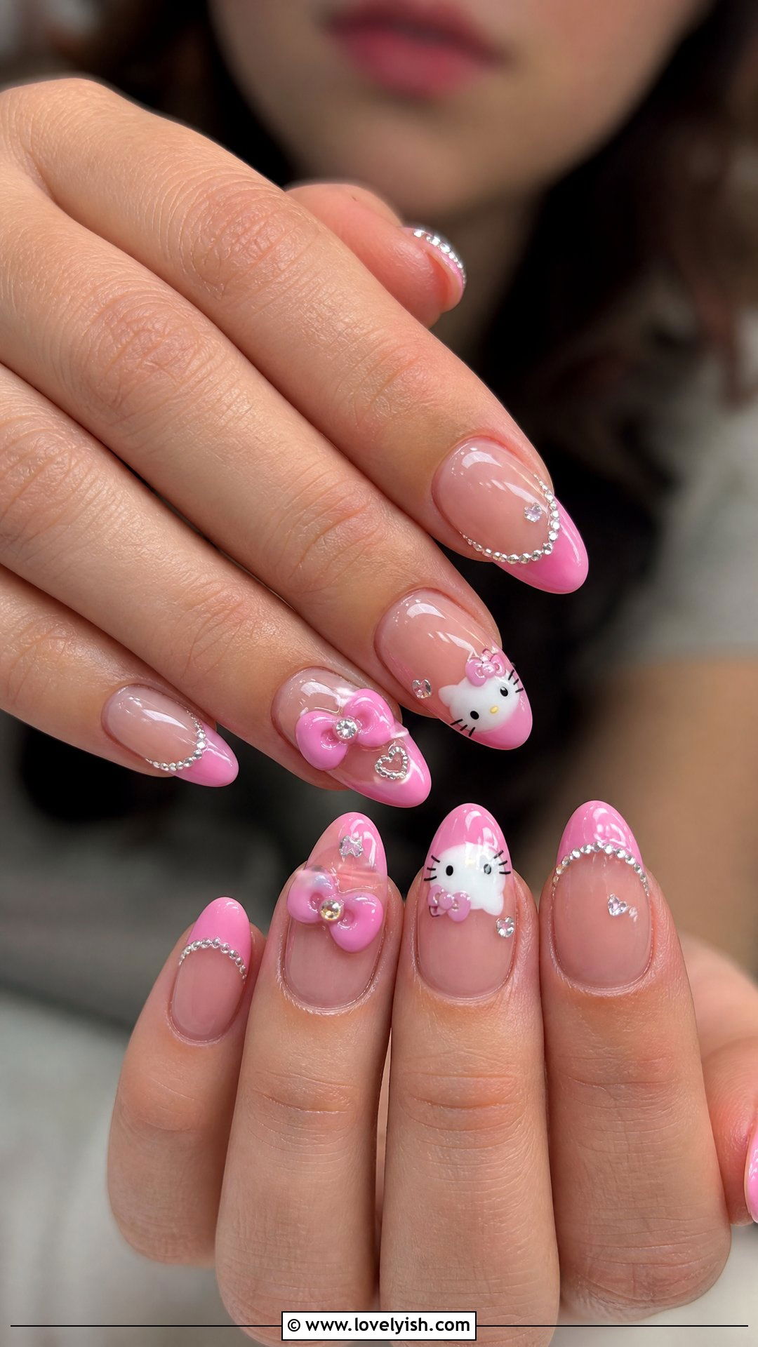Hello Kitty Press On Nails - 25 hello kitty nail designs - 25 hello kitty nail designs