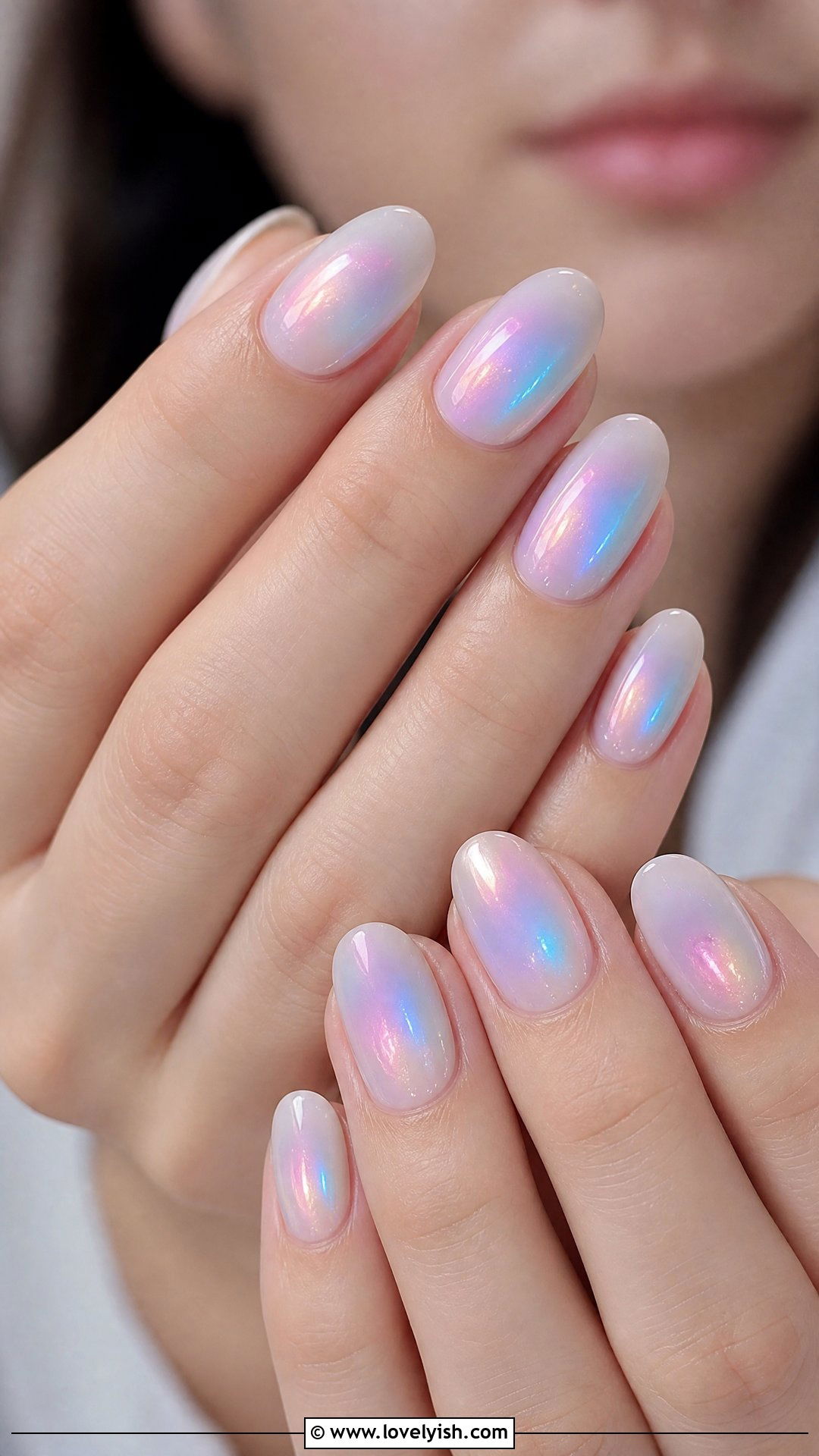 Holographic Aura Nails - 36 nails design 2026 - 36 nails design 2026