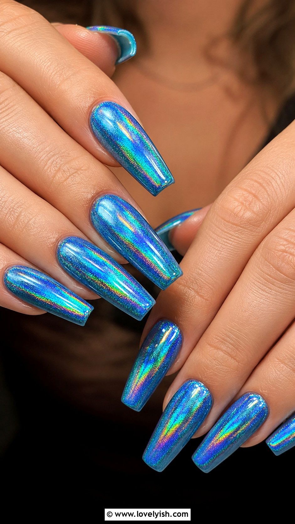 Holographic Ocean Nails - 50 ocean nails - 50 ocean nails