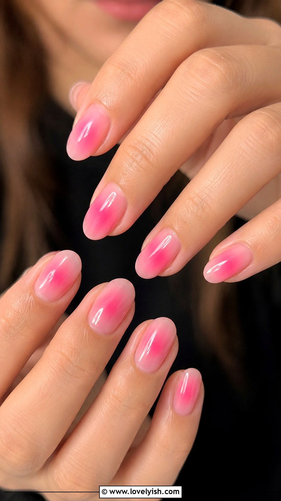 Hot Pink Aura Nails - 25 hot pink nail designs - 25 hot pink nail designs