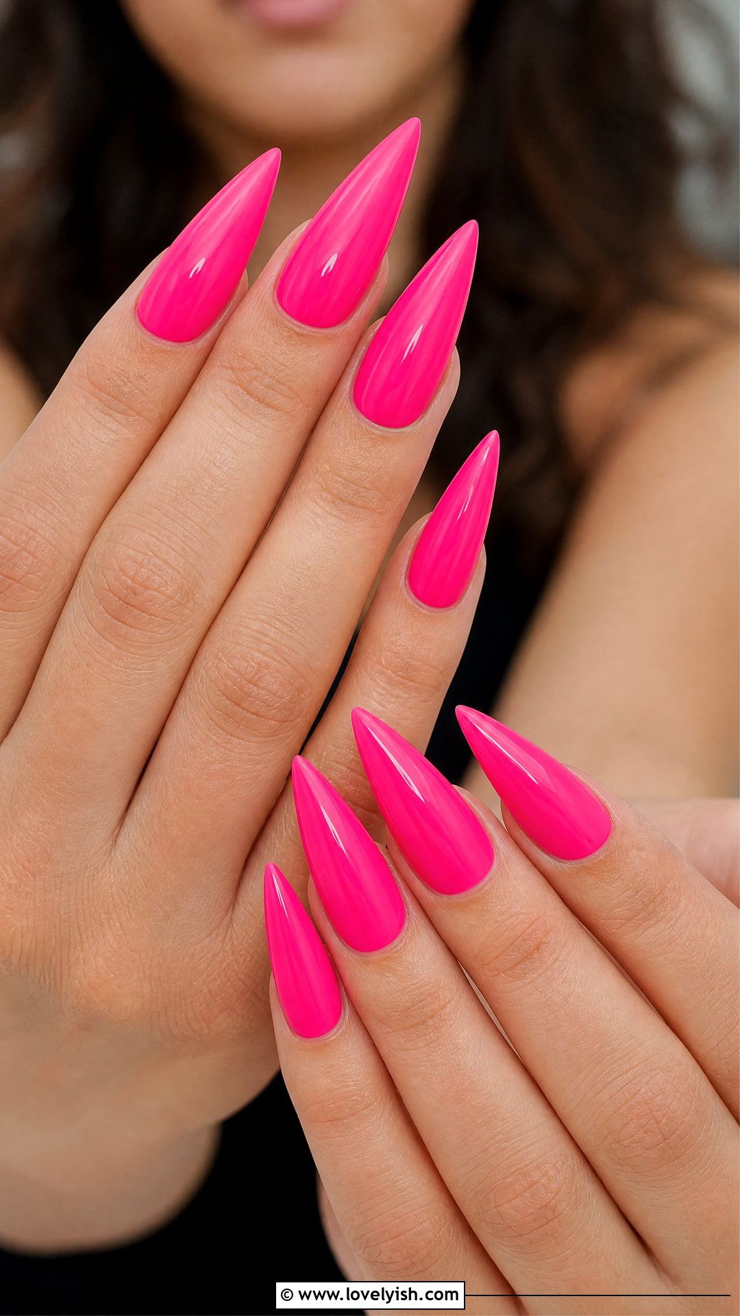 Hot Pink Nails - 49 nail colors - 49 nail colors