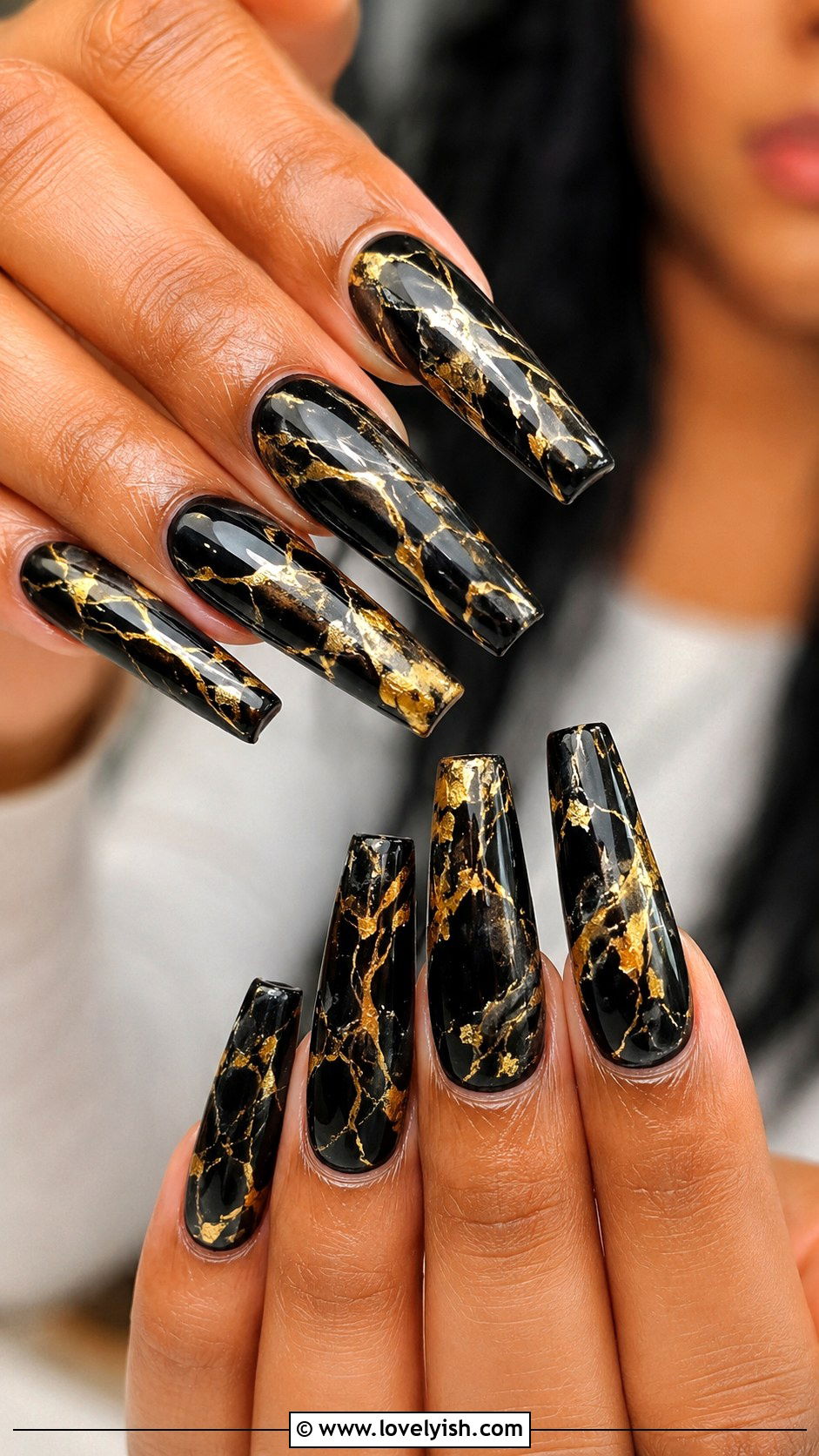 Hot Pink Ombre Coffin Baddie Nails - 50 baddie nails - 50 baddie nails