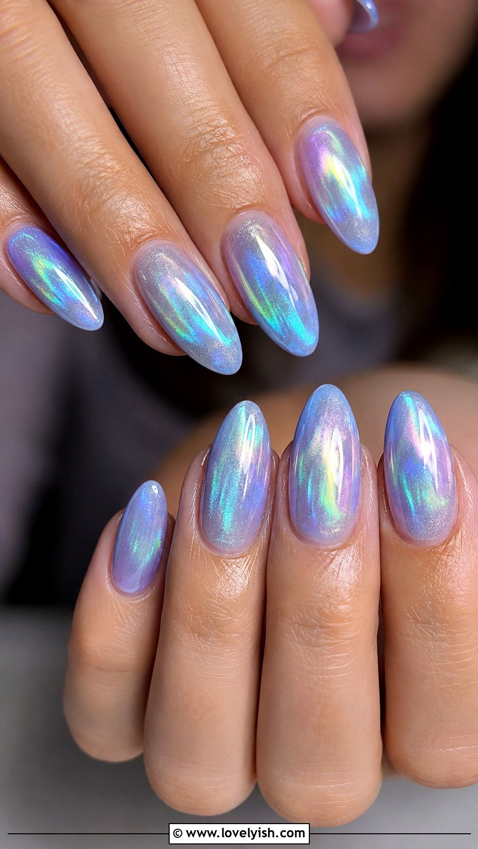 Ice Aurora Press On Nails - 50 press on nails - 50 press on nails