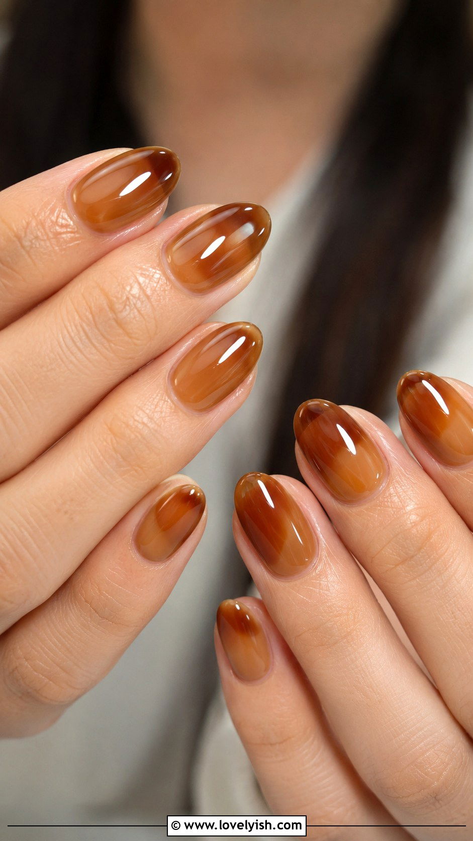 Iced Coffee Jelly Nails - 50 jelly nails - 50 jelly nails