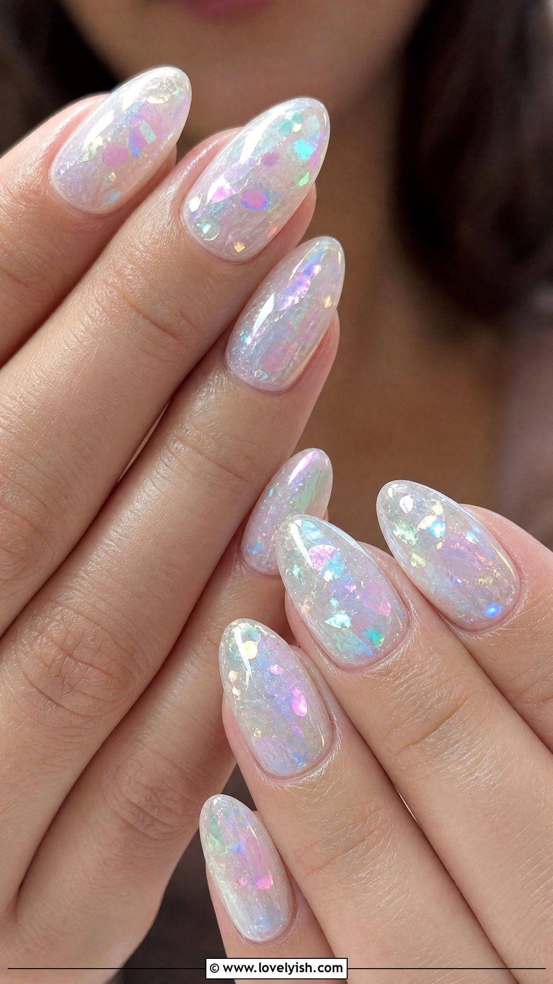 Iridescent Mermaid Festival Nails - 50 concert nails - 50 concert nails