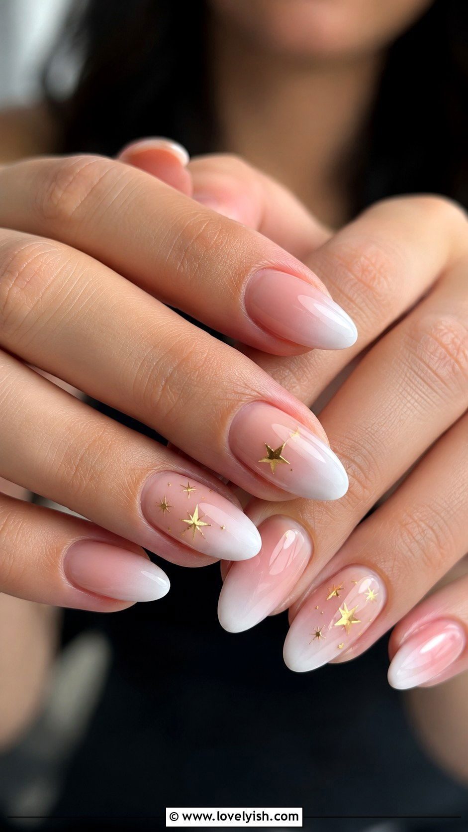 Iridescent Ombre French Nails - 50 ombre french nails - 50 ombre french nails