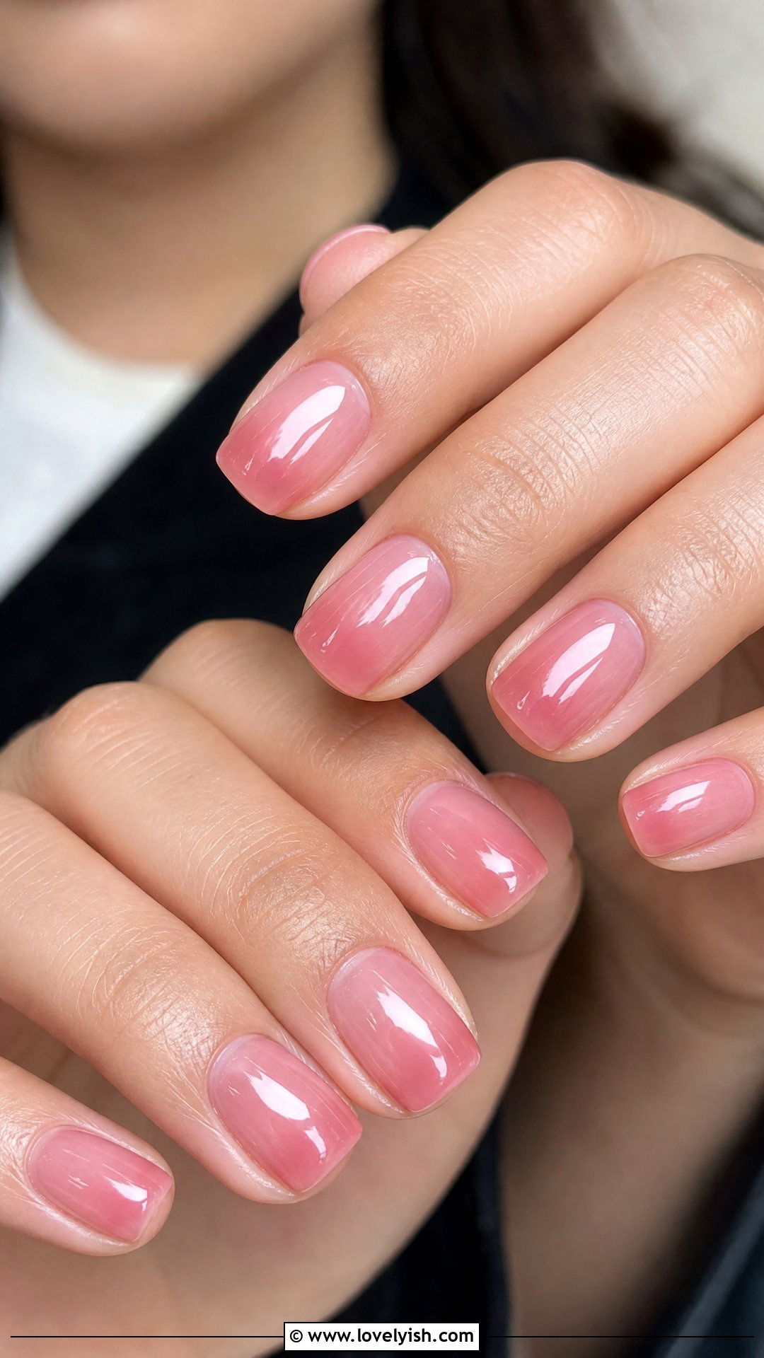 Jelly Pink Builder Gel Nails - 50 builder gel nails - 50 builder gel nails