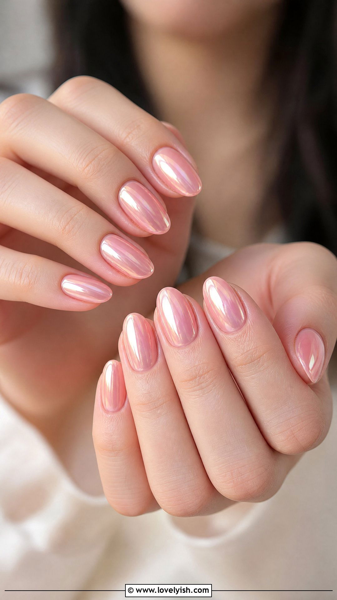Jelly Pink Glazed Donut Nails - 50 jelly pink nails - 50 jelly pink nails