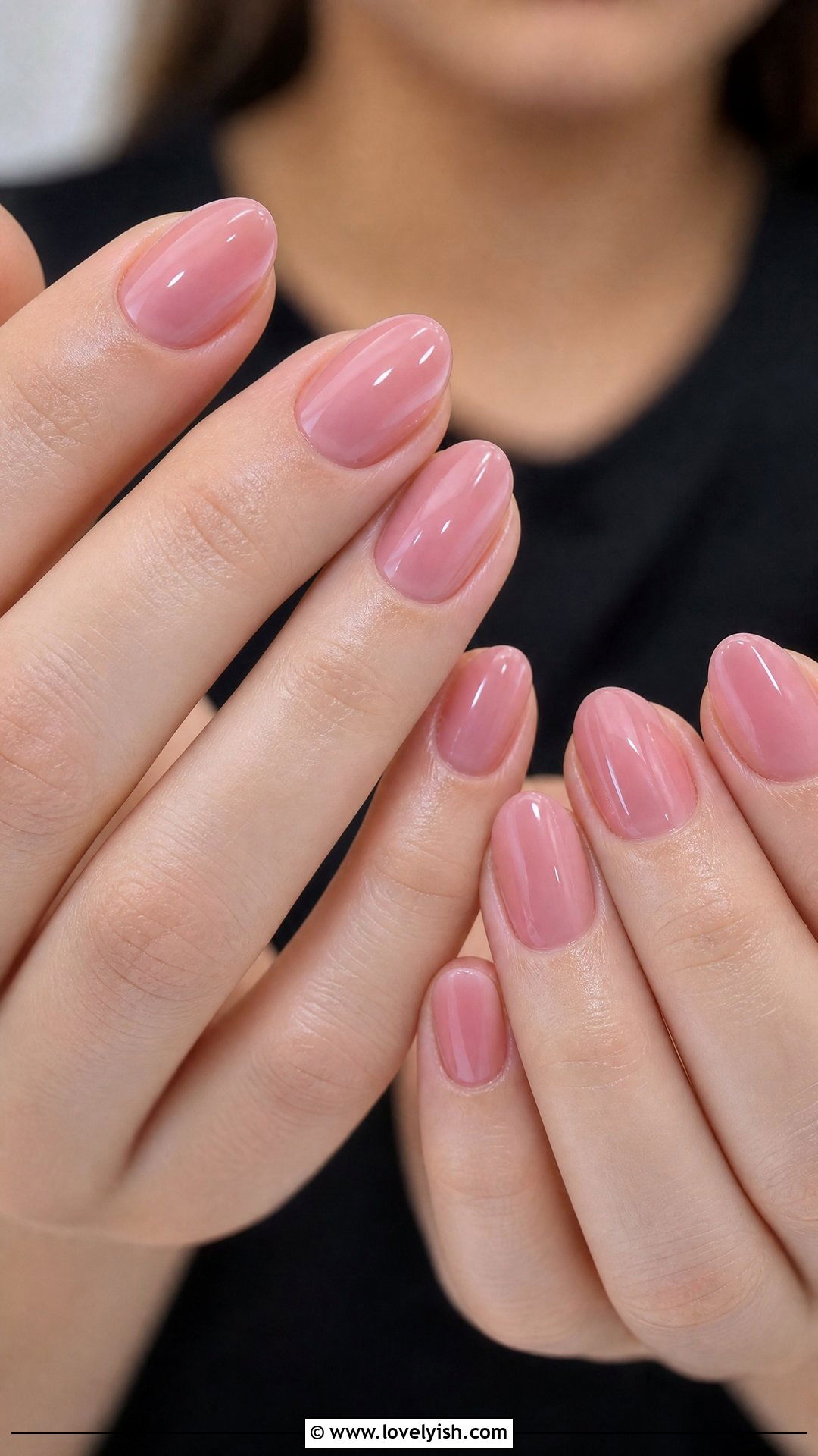 Jelly Pink Manicure - 50 manicure - 50 manicure